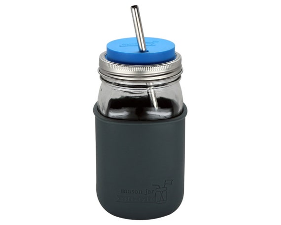 Stainless Steel Straw Hole Tumbler Lids for Mason Jars 5 Pack 
