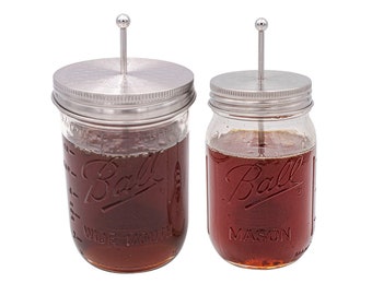 Stainless Steel Honey Dipper for Mason Jars