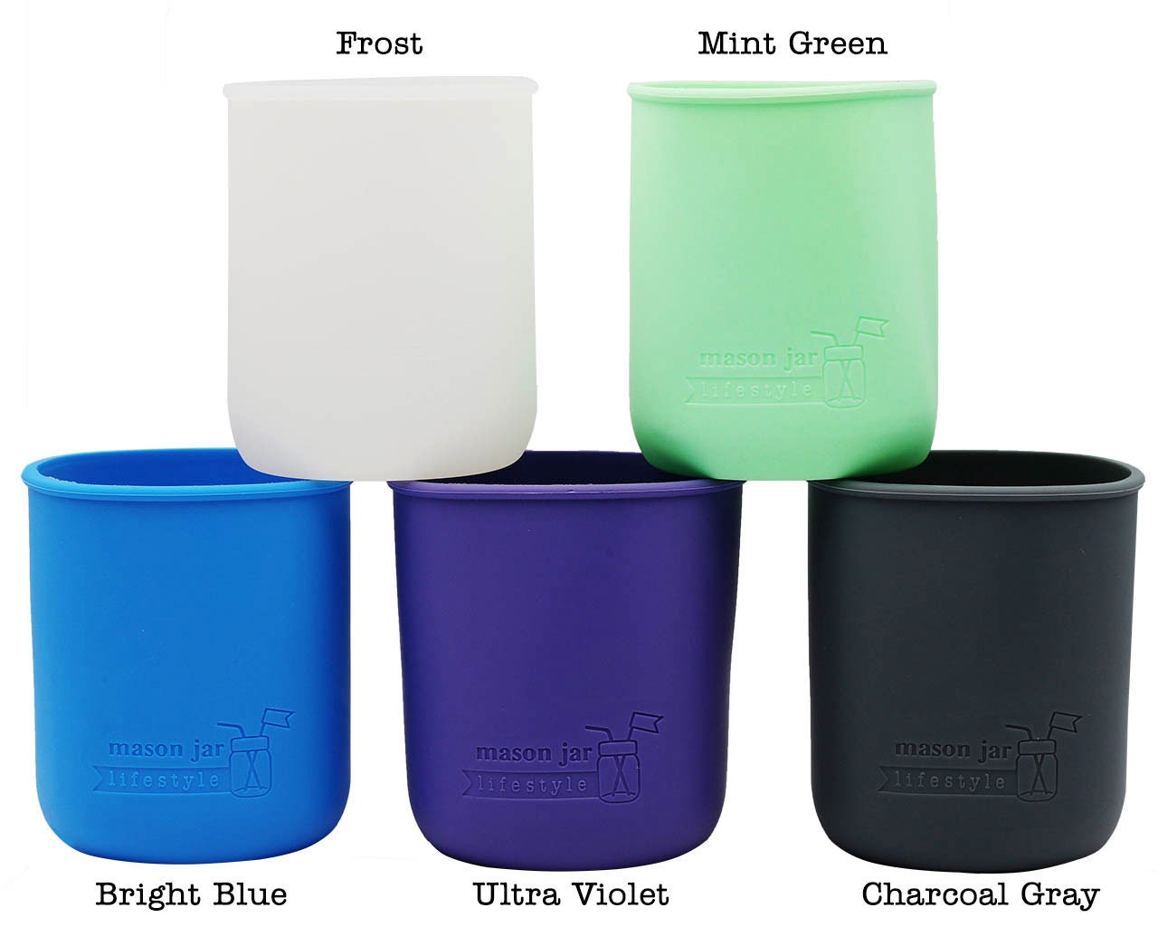 Silicone Sleeve - Fits Most 25oz Libby Glass (Glass NOT Included) - 7  Colors Available