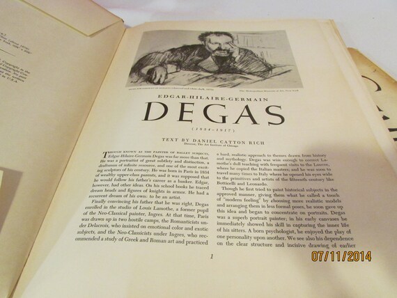 9 Art Treasures Of The World Books With 16 Prints Per Book Etsy