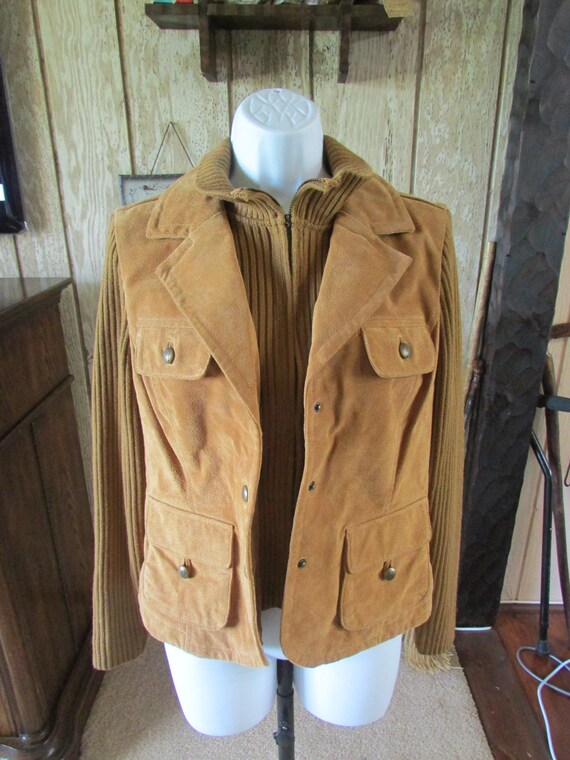 1970's Vintage Ladies Jacket Size Medium Live A li
