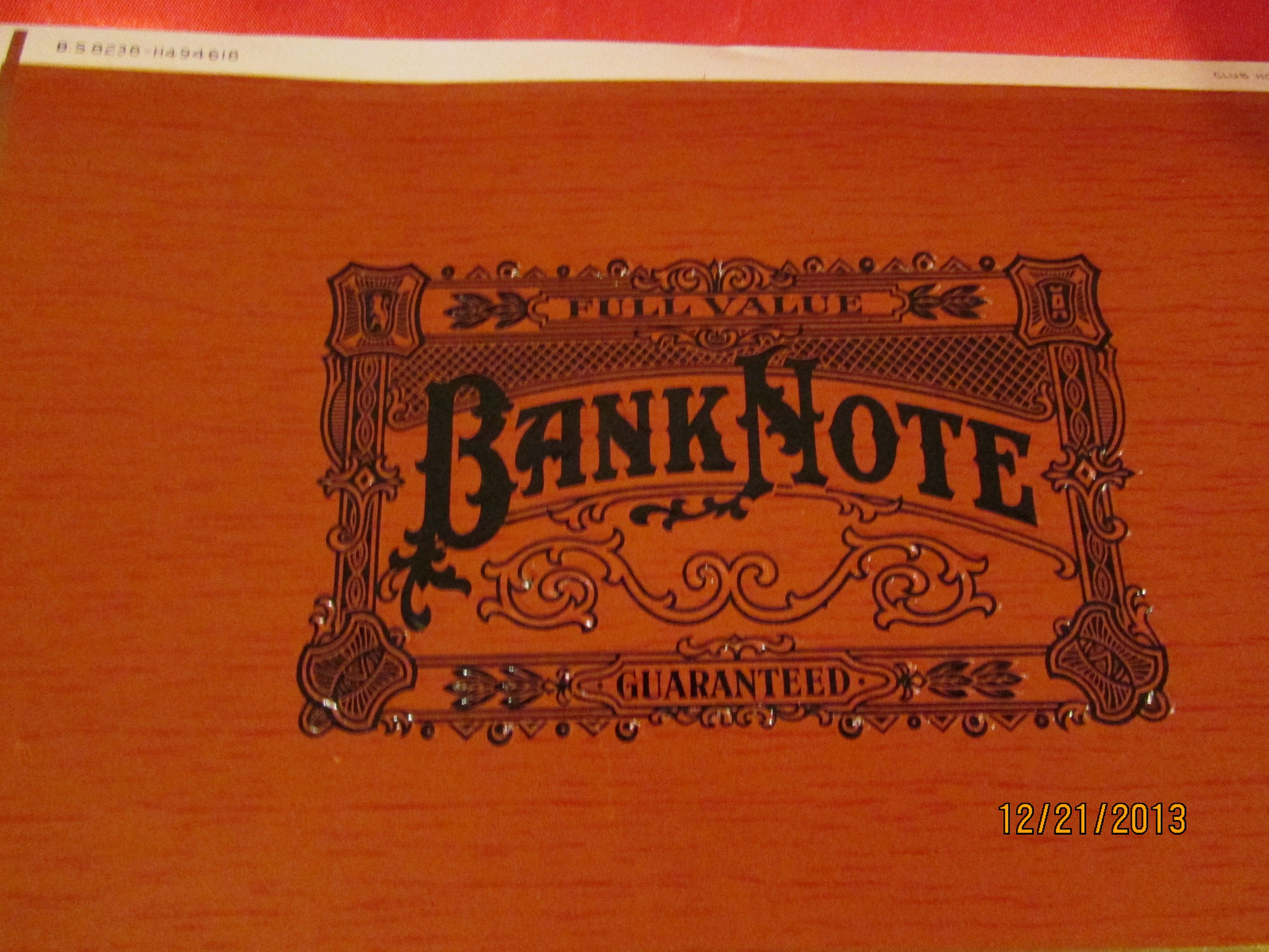 Embossed Bank Note 6 1930's Cigar Box Bank Note Label Embossed Club House A - Etsy