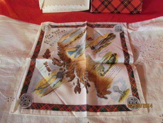 Vintage Handkerchief The Road To The Jsles Scottl… - image 4