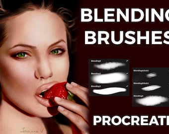 Blending Brushes - procreate (Tutorial included)