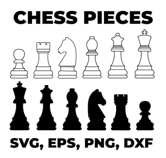 Chess Pieces Svg Png Eps Dxf 