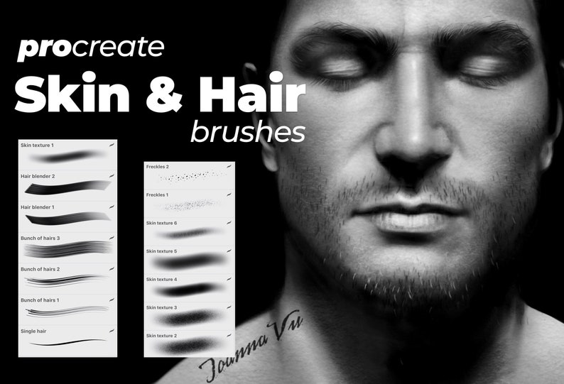 procreate hair brushes free download