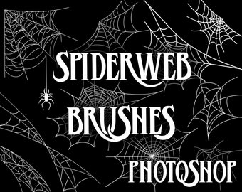 Spiderweb Brushes - Photoshop
