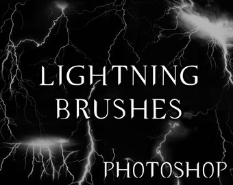 Lightning Brushes - Photoshop