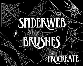 Spiderweb Brushes - Procreate