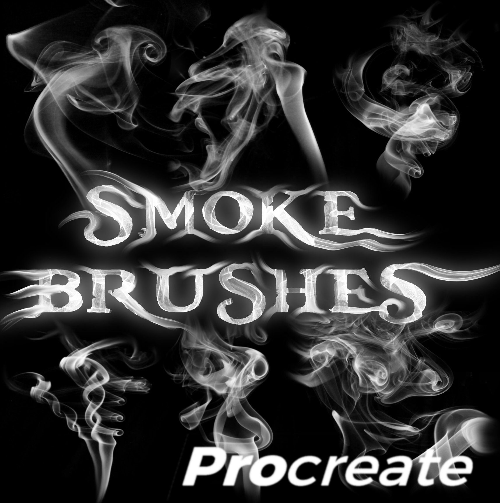 free smoke procreate brushes