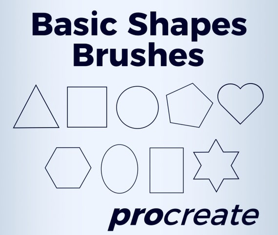 geometric shapes procreate