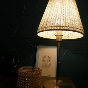 Lace lampshade