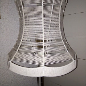 lampshade cotton twine