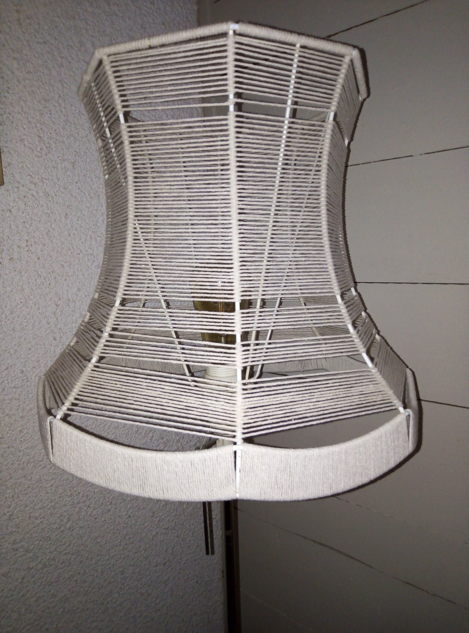 Abat Jour Ficelle de Coton