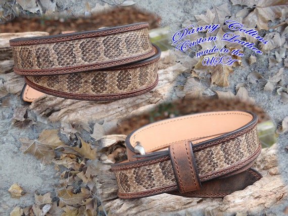exotic leather belts