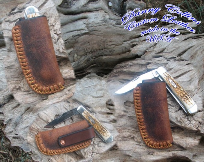 Buffalo Leather Knife Sheath Etsy