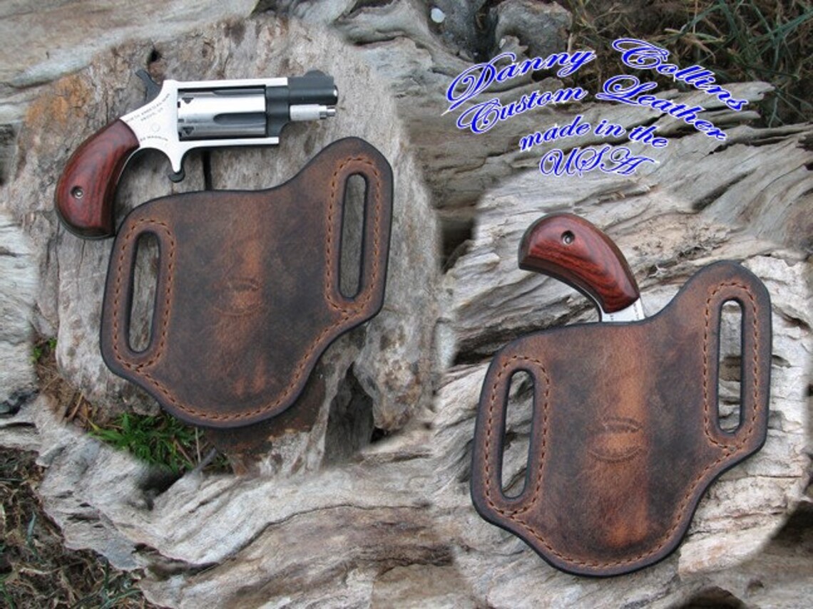 North American Arms Buffalo Leather Holster Etsy