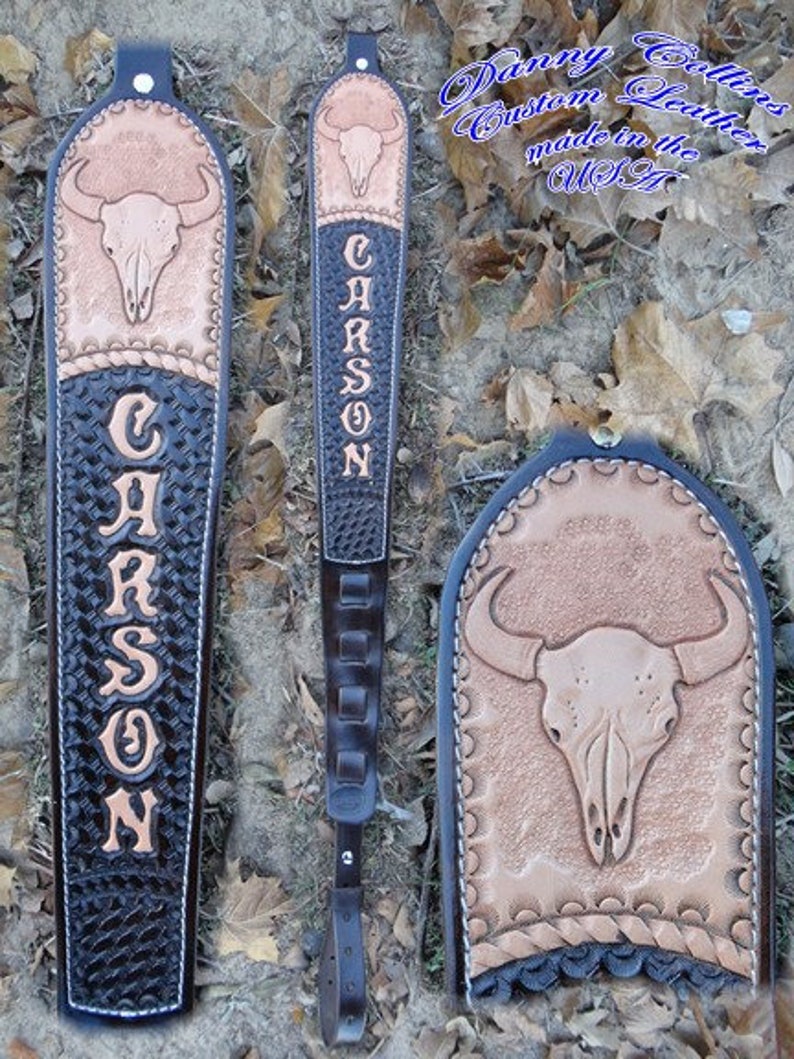 Custom Leather Rifle Slings Etsy