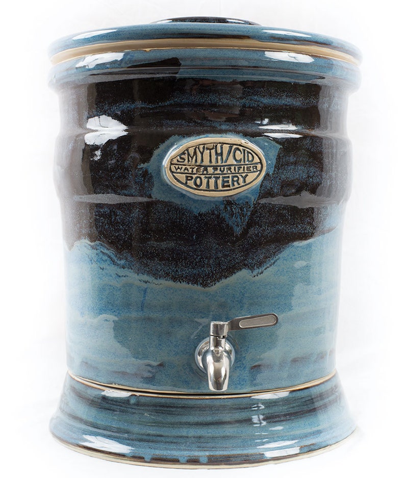 Stoneware Water Filtration Crock Caspian Etsy
