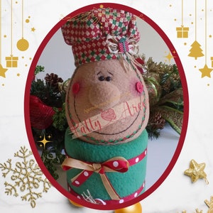 Gingerbread Man PDF Patterns, Candy Gift, Christmas Decor, Free Tutorial, Handmade DIY, Candy Box, Felt Pattern