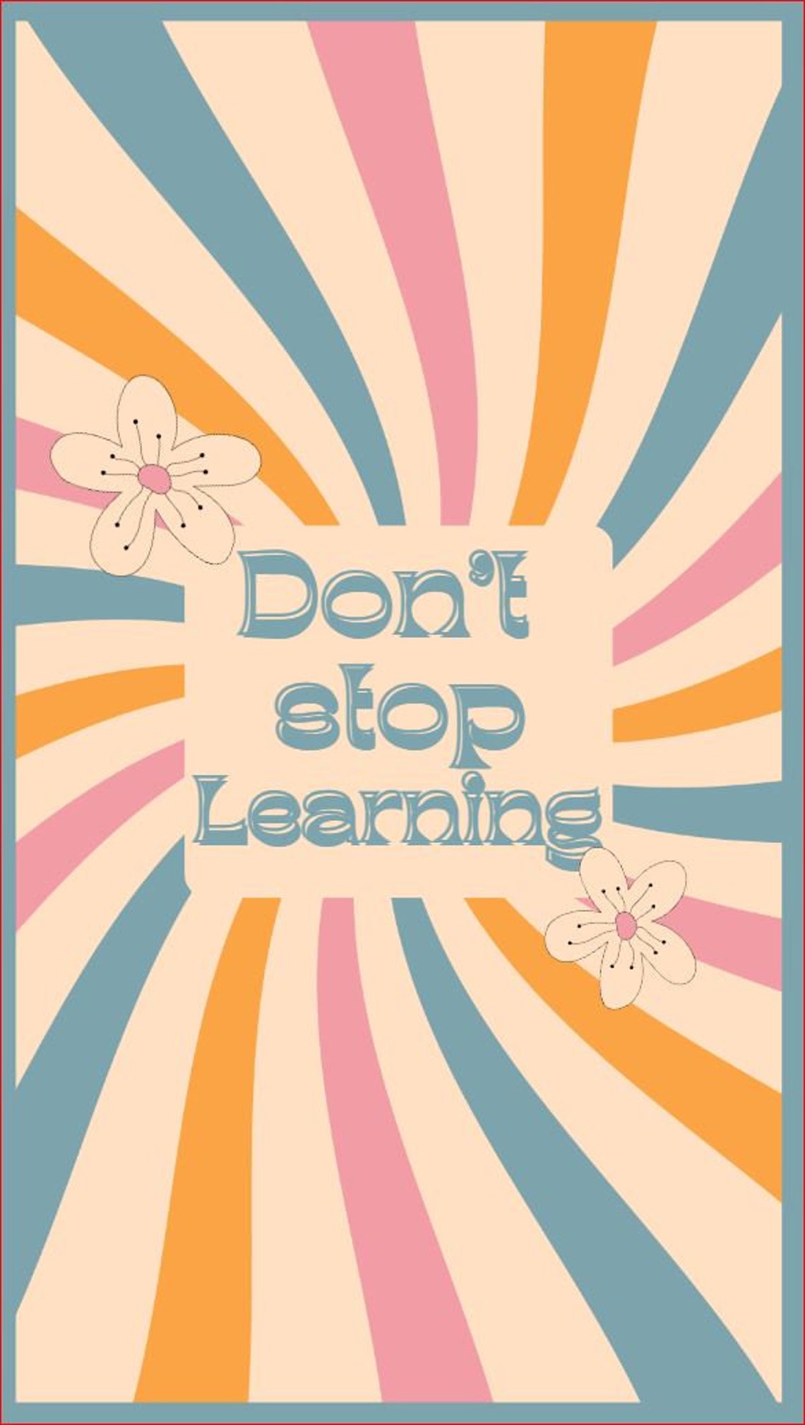 Groovy Retro Classroom Posters - Etsy