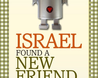 Israel found a new friend ,  Lifvator loyalty! Elevatoy , Lifvator educational toy story