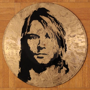 Kurt Cobain on Vinyl Record
