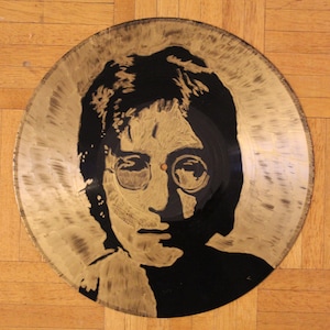 John Lennon on Vinyl Record