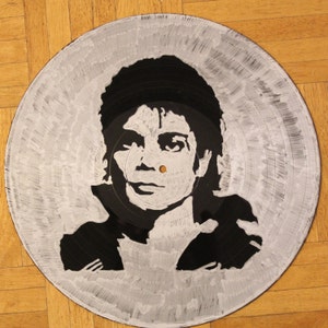 Michael Jackson on Vinyl Record