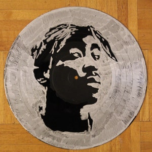 Tupac on Vinyl Record
