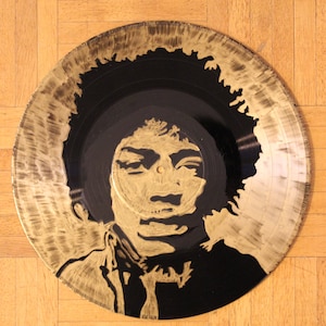 Jimi Hendrix on Vinyl Record