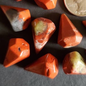 Small Red Jasper Pendulum
