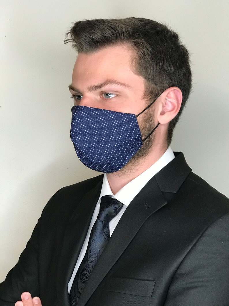 Mens Formal face mask Business professional Boss Office Etsy
