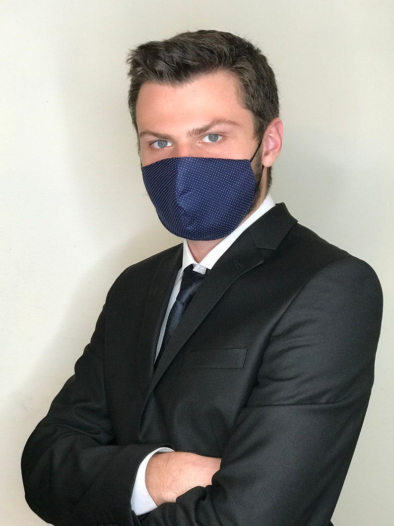 Mens Formal face mask Business professional Boss Office Etsy