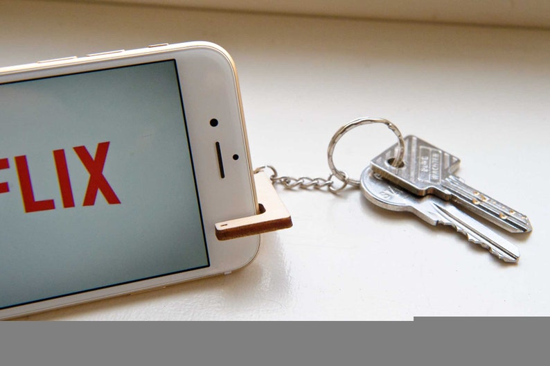 cell phone holder Keychain Smartphone holder phone stand