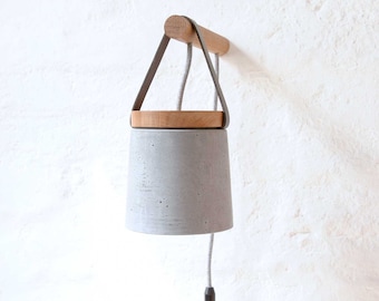 Wall light Plug in wall sconce Scandinavian design