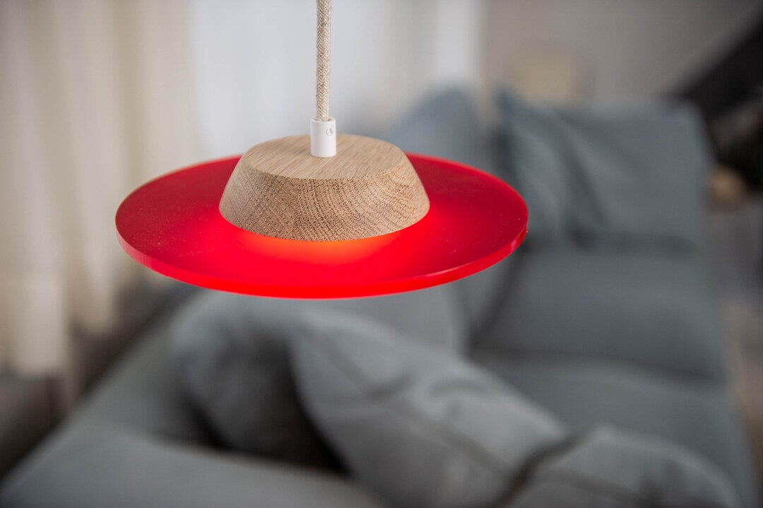 Pendant Light / Pendant Lamp / Dining Table Lamp / Counter Lamp / Oak