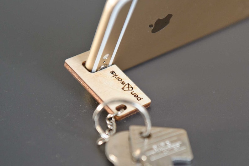 cell phone holder Keychain Smartphone holder phone stand