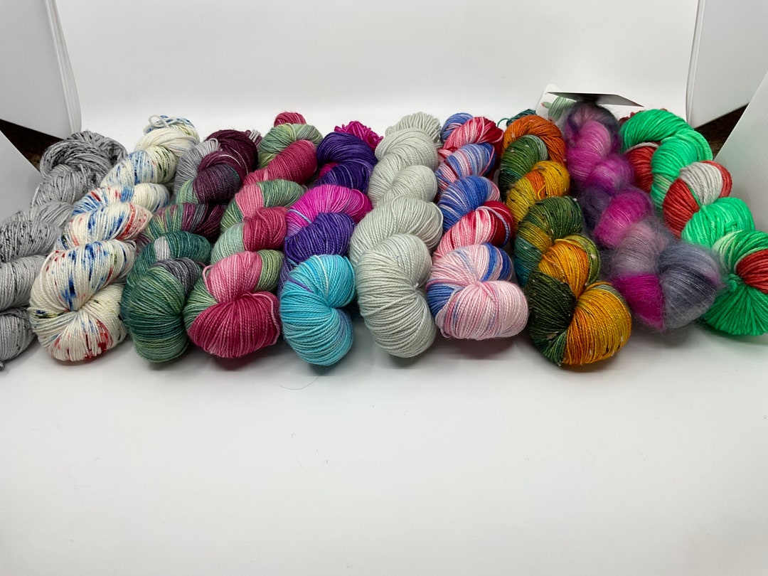 Hand Dyed Sock Yarn on Sale Hand Dyed Sock Yarn Clearance Etsy