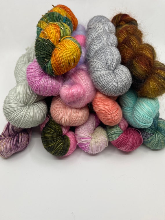 Hand Dyed Sock Yarn on Sale Hand Dyed Sock Yarn Clearance Etsy