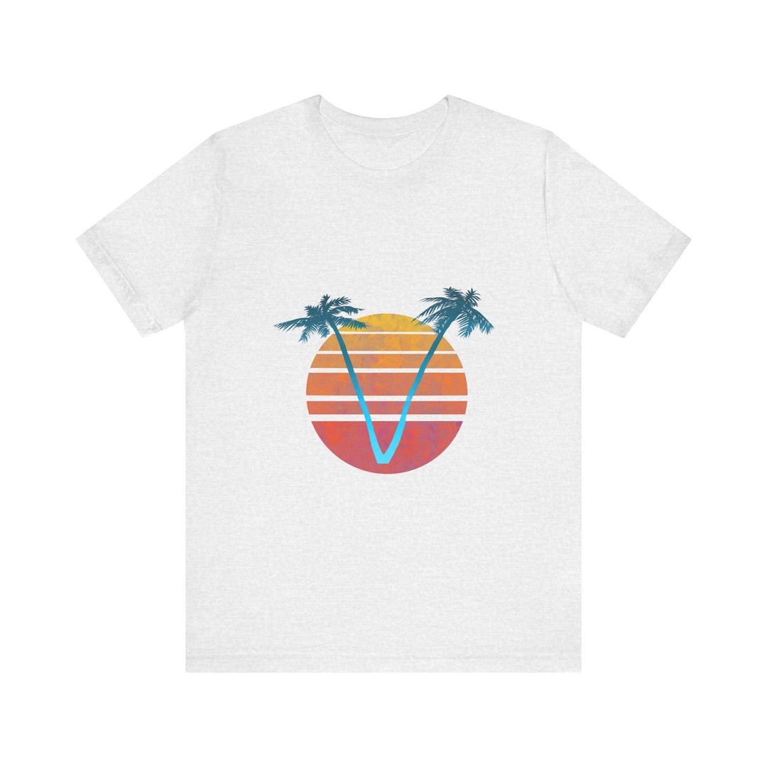 Solarized Palm Cropped Tee