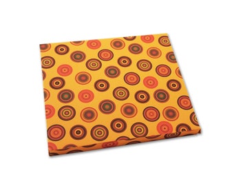 CD gift wrapping, CD gift box, circle pattern