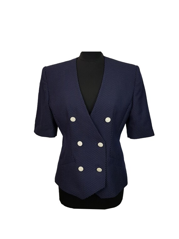 navy short jacket for wedding