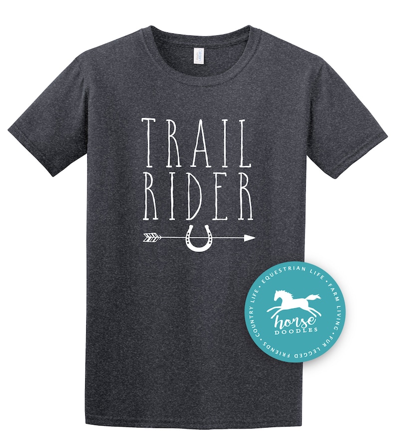 Trail Rider Arrow | Equestrian Shirt | Horseback Riding | Horse Shirt ...