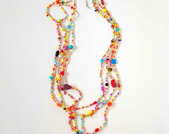 Charming 4 rows 8mm peacock stone Necklace,peacock stone Necklace Beads,Gemstone Statement Party Bridesmaids/&Wedding Gift Jewelry Necklace