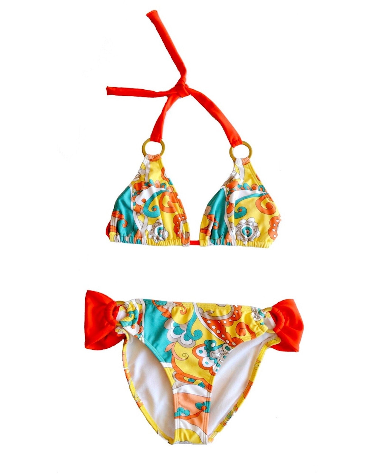 Mohao Citrico Teen Bikini - Etsy