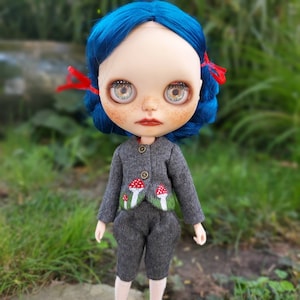 Blythe outfit Mushrooms