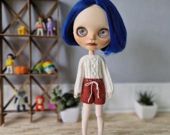 Knitted Blythe shorts romper