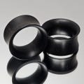 Ebony Wood Tunnels – Handmade Organic Ear Gauges | Natural Black Wooden Plugs for Stretched Ears | Sizes 5mm–90mm 4 g-3 1/2" product logo