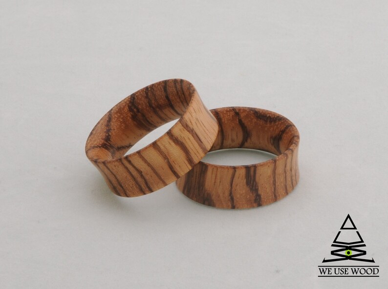 Zebra Wood Plugs Tunnels Ear Plugs Wooden Plugs Wood Tunnels Etsy